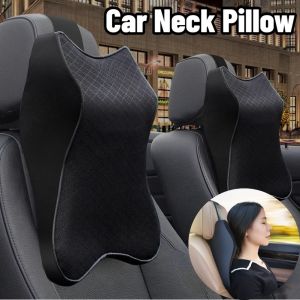 Car Neck Pillow 3D Memory Foam Slow Rebound Headrest Auto Seat Back Support Neck Pillows