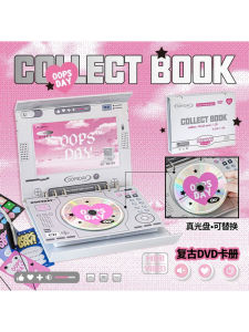 OOPSDAY Four Grid Card Album High Aesthetic Value Ins Style Small Card Storage Album Postcards Stickers Photo Album Collectible