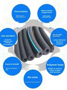 Aerating Pipe Nano Microhole Aquaculture Oxygenation Fish Tank Aquarium Water Treatment Plant Submersible Aerator Tube