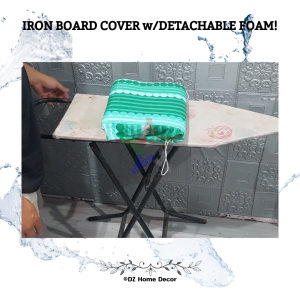 [DZHD] Affordable Iron Board Cover with Foam Pad | Heat Resistant ( COVER ONLY )