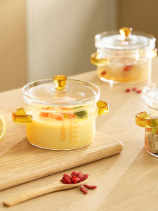 YYIEDERNG | Steaming and Stewing Glass Infant Food Bowl
