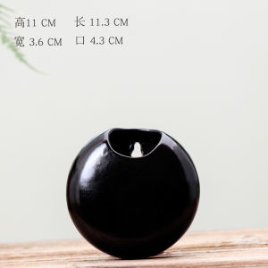 Living Room Wall Hydroponic Flowerpot Ceramic Wall Hanging Creative Balcony Hanging Basin Green Radish Hanging Water Flowerpot Decoration