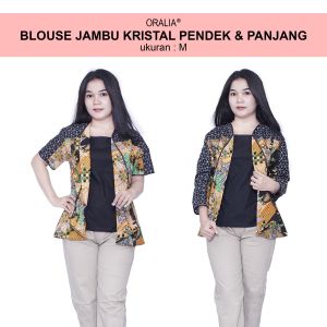 Atasan Batik Blouse Big Size Wanita Lengkap S-M-L-XL-2L-3L-4L-5L-6L-7L Model Blus Jumbo Seragam Batik LD 140 / Atasan Batik Big Size Formal / Pakaian Batik Kekinian Kerja Kantor Bahan Katun Super Big / Pakaian Batik Terbaru Trendy