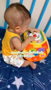 Baoli[100%แบรนด์แท้]กล่องกิจกรรม7ด้าน Educational Toy House ของเล่นเด็ก กล่องกิจกรรม ของเล่นเสริมพัฒนาการ ของเล่นเด็ก ของเล่นเด็ก