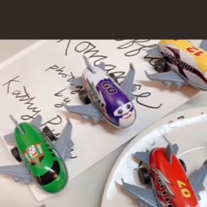 Mainan Anak Pesawat Pull Back Balap Racing Mini Car Aeroplane Plane Map Mobilan Tanpa Baterai