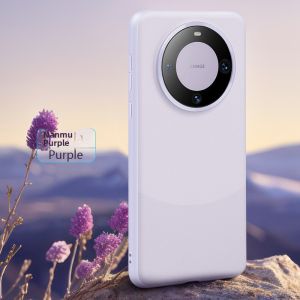 YOULANG | Luxurious Genuine Leather Magnetic Absorption Protection Huawei Mate60 Pro Phone Case Elegant Simple Business Style Eco-Friendly