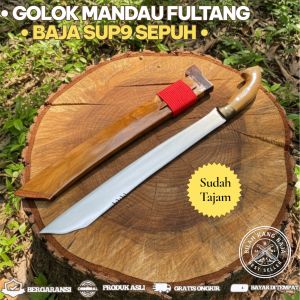 GoIok Pamoroan Mndau Fulltang Asli Baja Sup9 Sepuh Berkualitas