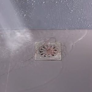 10 pcs Disposable Floor Drain Stickers Hair Anti-Blocking Floor Drain Stickers Drainage Filter