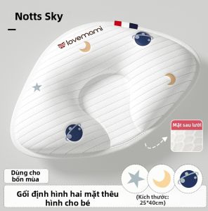 lovemami | Gối Định Vị Cho Bé Thoáng Khí 0-6 Tháng