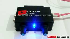 Power mini amplifier stereo 5v dc 2 channel