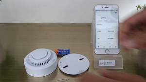 RAJA Detektor Alat Pendeteksi Asap Tuya WiFi Alarm 85dB DYGSM Smart Smoke - D89