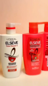 LOreal ลอริอัล แชมพู /ครีมนวด คอนดิชันเนอร์ ให้ความชุ่มชื้น สำหรับผมเสีย ผมทำสี 410มล.(1pcs)