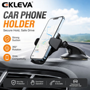 EKLEVA Universal Mobile Car Phone Holder for Phone In Car Holder Windshield Cell Stand Support Smartphone Voiture Suporte Porta Celular