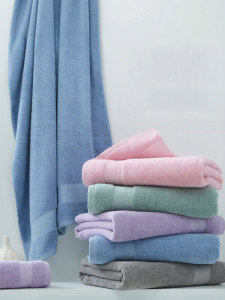 KING SHORE | Pure Cotton Bath Towel Absorbent Soft Thick