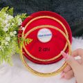 Kiềng cổ cưới chạm rồng phụng 1 kiềng 2 chỉ mạ vàng 24k cao cấp mẫu mới về ( có tặng kèm hộp nhung đỏ đựng cưới cao cấp). 