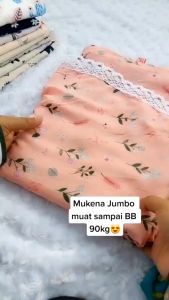 COD Mukena Dewasa Gracella Bunga Teratai Bordir Katun premium terbaru