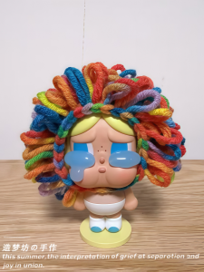 Crybaby Vinyl Doll Headwear Accessories Bubble Monster Themed Clothing And Toys Trendy Cotton Doll Outfits with Hats