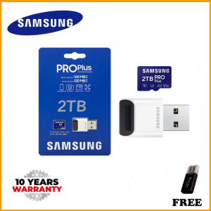 100% Original Samsung Pro Plus-tarjeta de memoria con lector USB 30 128GB 256GB 512GB 1024GB 2000GB 1TB V30 alta velocidad Clase 10 TF A2 UHS-I U3Micro SD(Free Card Reader) (Free Shipping)