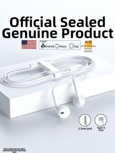 ERYE | High-Quality Noise-Reducing Wired Earphones with Type-C and Round Hole
