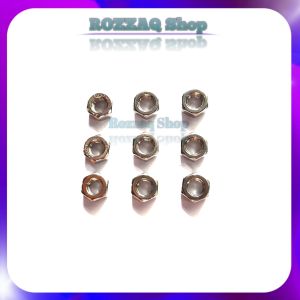 10 BIJI MUR HEX STAINLESS STEEL SS 304 NUT STAINLESS SUS 304 ANTI KARAT
