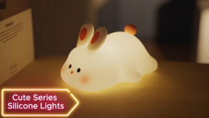 TAURUS Cute Silicone Animal Lights - USB Rechargeable & Tap  Night Lamp for Kids Bedroom & Gifts
