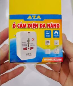 Ổ cắm du lịch đa năng ATA AT-S16 - Nhỏ gọn dễ mang theo. BH 24 tháng