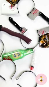 Pinky Bee Halloween Bando Pisau 63810300