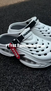 Breathable Anti-SlipMid-Top Casual Slip-On Clogs for Men Beach Summer Outer Wear Dual-Use AllMatch