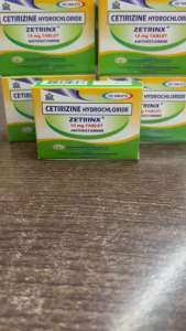Zetrinx® Cetirizine Hydrochloride 10 mg Tablet