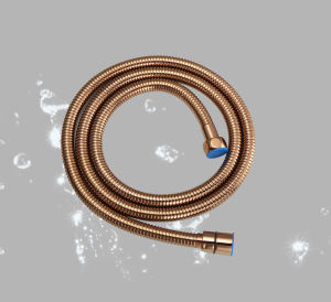 Pressurized Large Panel Rose Gold Shower Head