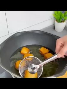 Dụng cụ kẹp và lật thịt cá chiên đa năngDụng Cụ Gắp Chiên 2in1 đa năng siêu tiện lợi-HAUSE