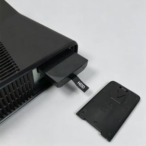 1PCS Hard Disk Case For Xbox 360 Slim HDD Hard Drive Box For Xbox 360 Slim Enclosure Cover Shell HDD Holder Bracket Part