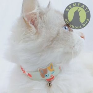 SEMPATI Kalung Kucing Lonceng Glow In The Dark Motif Kittydom Kalung Leher Kucing Anjing Cat Dog Kitten Adult Puppy Anabul Pet Cat Collar Neck Strap With Bell Collar Adjustable Safety Bell