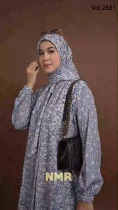 NMR Gamis Marbella Vol 2581-2 (INC HIJAB)