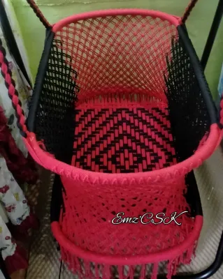 XXL LONG Ang HANDLE !!BABY DUYAN HAMMOCK/WITH METAL STAND (SET) with freebies