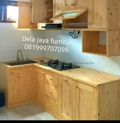 kitchen set dapur / lemari dapur full jati belanda