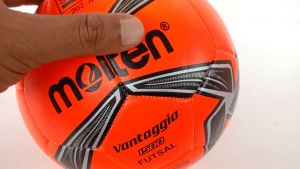Bola Futsal Original Jahit Mesin Lokal Premium Moleten Murah Bahan PU Standar Kualitas Bagus