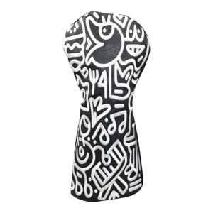 Golf Club Head Cover Protector UT Chicken Leg Design Wood Pole Case Small Bird Golf Ball Fairway Wood Head Cover
