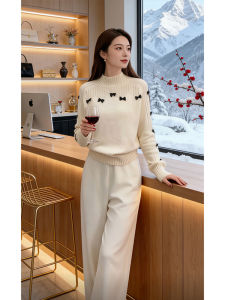 Shalldoer | Soft Wearing Pullover Sweater Half High Neck