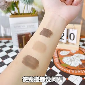 มาสคาร่าคิ้ว 3D ดินสอเขียนคิ้ว มาสคาร่าปัดคิ้ว คิ้วดูมีมิติ สวย เนื้อครีม กันน้ำ กันเหงื่อ ติดทนนาน ไม่เป็นก้อน