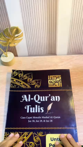 Al-Quran Tulis Cara Cepat Menulis Mushaf Al-Quran Juz 30 Juz 29 & Juz 28 Untuk Pemula