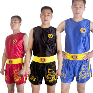 Jduanl Suit Sanda Clothes Boxing Suit Boxing Pants Martial Arts Childrens Clothing Training Thai Boxing Men Women Short Pants