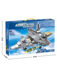 High Difficulty J20 Fighter Plane Assembly Toys for Boys Educational Building Blocks Military Series Toys from China