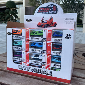 Xe Đua Hợp Kim Mini Cho Trẻ Em Trai Mẫu Giáo Xe Đua Mô Hình Thực Tế Xe Chạy Trên Đường Ray Hộp Đựng Quà Tặng Xe Di Chuyển Bằng Hợp Kim