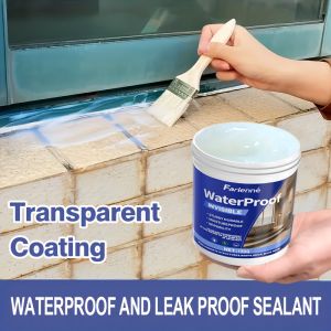 Super Invisible Transparent Waterproof Sealant Nano Leak-Proof Coating Crystal Clear Sealing Glue -Once solution the recurring