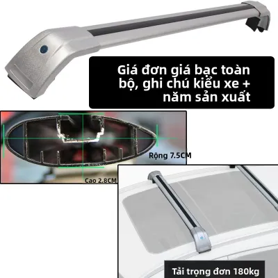 XINYUN | Thanh Ngang Nóc Chịu Trọng Lượng Nhôm Hợp Kim