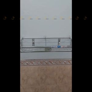 Kệ để gia vị inox Qui Phúc Kệ inox đựng đồ nhà tắm