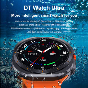 DT Watch 7 Ultra 32GB Memory Local Music Bluetooth Call Compass 3D Menu Bluetooth Smart Watch For Samsung for Men Women 2025 NEW