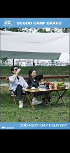 Camping Set Equipment Camping Chair and Table Set Heavy Duty Foldable Chair and Table For 2-8 People