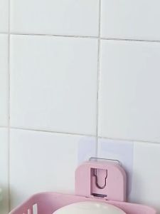 KAIHUA Tempat Sabun Batang 2 Tingkat Susun Kamar Mandi Tempel PR158